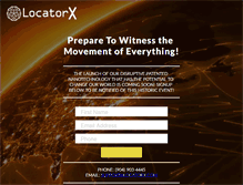 Tablet Screenshot of locatorx.com